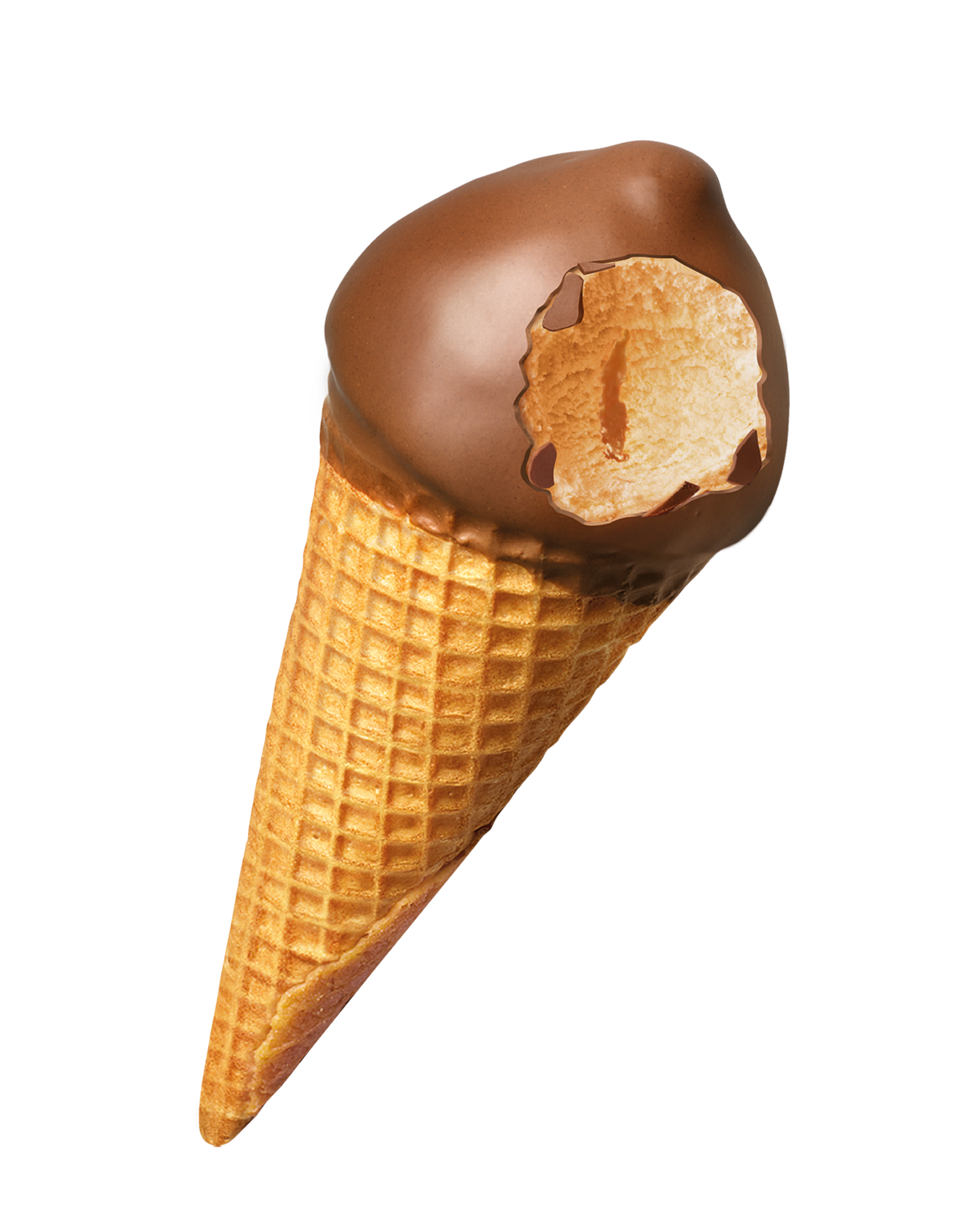 Glassnyhet Choice Caramel Toffee Cone